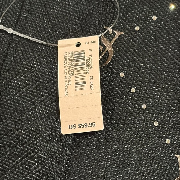 Victoria Secret Med Size Black Tote Bag With Gold Lettering - Picture 3 of 5